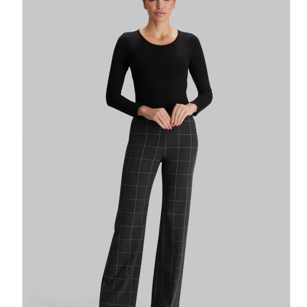 NWT Peace of Cloth Graphite Windowpane Pants - Size XS, Minimalist, Office Wear
